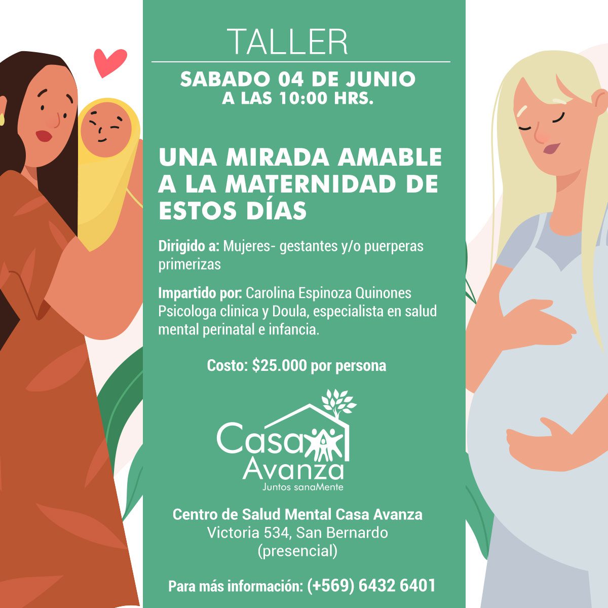 Una mirada amable a la Maternidad de estos días.